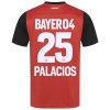 Officiële Voetbalshirt + Korte Broek Bayer 04 Leverkusen Exequiel Palacios 25 Thuis 2024-25 - Kids